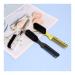 Men's Multifunctional Beard & Hair Styling Brush Comb - Double Head Easy to Use Silver Color - Buy Online on GoSupps.com