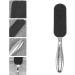 Exceart Double-Sided Pedicure Tool - Callus Remover & Care Tool (23cm) | Durable Metal & Plastic Scraps | International Shipping Available - Buy Online on GoSupps.com
