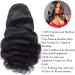 K KF BEAUTY U 26 Body Wave HD Transparent Lace Front Wig | Pre Plucked with Baby Hair | 150% Density | Natural Black - Buy Online on GoSupps.com