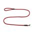 Leash - Rope leash with hand loop Basic 10mm 27 colours 7 lengths (1.55 m red) 1.55 m red