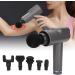 Deep Tissue Percussion Massage Gun - Handheld Muscle Massager with 6 Heads for Pain Relief - Buy Online on GoSupps.com