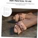 8 Pairs Orthotic Bunion Relief Separator Tools - White Foot Stretcher & Straightener for Pain Relief - Buy Online on GoSupps.com