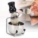Premium Shaving Tool Set | Men's Brush & Stainless Steel Bowl Holder | Perfect Daily Shave - Buy Online on GoSupps.com