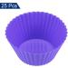 25pcs Silicone Wax Melt Warmer Liners - Purple Candle Fragrance Melters | International Shipping - Buy Online on GoSupps.com