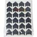 288 Count Black Self-Adhesive Photo Corners Stickers for Scrapbooks and DIY Albums - Buy Online on GoSupps.com