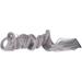 Hair Extension Synthetic Colorful Clip In Hairpiece Curling Wig for Party for Prom for Girls White tea ash - Buy Online on GoSupps.com