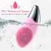 KORSMALL Silicone Facial Cleansing Brush Electric Face Brush 6-Speed IPX7 Waterproof Silicone Face Scrubbers Anti-Aging Skin Cleanser for Skin Care and Exfoliation Deep Cleansing Massaging (Pink) - Buy Online on GoSupps.com
