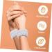 BESTYASH 2pi ces Bracelet de Lavage du Visage Lot de Bracelet Souple pour Spa Serviettes Absorbantes pour Fille lastique pour Yoga et Nettoyage Gris - Buy Online on GoSupps.com
