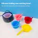 Silicone Wax Warmer Liner Set - Non-Stick Wax Bowl & Spatula Sticks - Perfect for Wax Melters - Pink - Buy Online on GoSupps.com