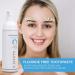 V-White Foam Teeth Whitening Toothpaste 60ml - Organic Fluoride-Free Toothpaste for Deep Cleansing and Stain Removal - Travel Friendly for Adults & Kids - Buy Online on GoSupps.com