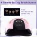 268W UV LED Nail Dryer for Gel Polish | 57 Dual Light Beads, 4 Timer Settings, Auto Sensor - Buy Online on GoSupps.com