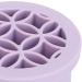 Makeup Brush Cleaning Mat Makeup Brush Cleaner Cup Makeup Brush Cleaner Cosmetic Brush Cleaning Pad Drying Rack Silicone Scrubber Bowl Portable Washing Tool (Purple) - Buy Online on GoSupps.com