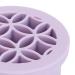 Buy Portable Silicone Makeup Brush Cleaner Cup - Drying Rack & Scrubber Bowl in Purple | Best Brush Cleaning Tool Online - Buy Online on GoSupps.com