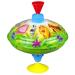 Lena 52263 Grummkreisel jungle animals 16 cm metal lovemean lyrics made of sheet metal classic pumping circle tin girdle with animal motif gyro with a stand toy scouts for children from 18 months