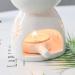 XFly Ceramic Fragrance Lamp & Mini Tealight Holder | Oil Burner for Wax & Essential Oils | Aroma Diffuser with Candli Spoon - Perfect for Home Fragrance - Buy Online on GoSupps.com