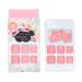 Buy Sonew 24-Piece Short Square Faux Toenails - Matte Full Cover Nail Tips for Women & Girls - Perfect for International Shipping - Buy Online on GoSupps.com