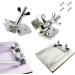 2PCS Screen Printing Clamps - Butterfly Hinge Clamp for Silk Screen Frames - DIY Tool with 4 Screws - Buy Online on GoSupps.com