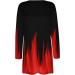 Long Shirt Outerwear Top Thin Warm Knitted Coat Women's Blouse V-Neck Shirt Tunic Long Women's Tunic Women's Shirt Casual Checked Shirt Women's Winter Chunky Knit Jacket E-red L - Buy Online on GoSupps.com