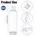 Old Compluser 10-Piece Travel Bottle Set - 100ml Transparent Plastic Containers for Air Travel Business Trips Shampoo & Lotion - Buy Online on GoSupps.com
