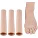 Xingsiyue Cuttable Toe Tubes (10 Pieces) - Silicone Toe Sleeves for Toe Pressure Pain Relief - Soft Gel Protectors for Corns and Calluses - M 15*1.8cm - Buy Online on GoSupps.com