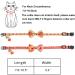 Thanksgiving Cat Collars with Bow Bell | Pumpkin Bowtie Breakaway Collar for Cats & Kittens - Buy Online on GoSupps.com