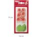 Dekora - Box of 8 Pink Sugar Flowers and 5 Green Leaves - Edible Cake Decorating Tools - Sugar Cake Decoration - Birthday Sugar Cake Decoration - Buy Online on GoSupps.com