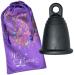 Me Luna Menstrual Cup Classic Ring assorted colors L