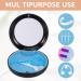PXRJE Retainer Case with Mirror and Magnetic Closure - Orthodontic Denture Box with Aligner Remover Hook and Brush (Black) - Buy Online on GoSupps.com