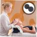 Sosoport Yoga Massage Ball - Self-Massage Roller & Vibration Body Massager for Legs Shoulders & More - Foam Acupressure Device (12x6.3cm) - International Shipping Available - Buy Online on GoSupps.com