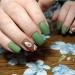 DIY Decoration Green Color Anime Cartoon Avocado 3D Design Nail Stickers Sliders Decals(007) - Buy Online on GoSupps.com