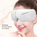 Rechargeable Eye Massage Device with Remote Control & Heat Function 3 Vibration Modes for Eye Relaxation & Dry Eye Relief - Buy Online on GoSupps.com
