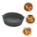 SHOWERORO Silicone Air Fryer Air Fryer Pan Non Stick Baking Pan Silicone Liners for Air Fryer Liner for Bottom of Oven Washable Grey 19X19X6CM - Buy Online on GoSupps.com
