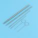 Snake Probes 6 Piece Professional Probe Set Stainless Steel Round Head Anti Allergy Reptiles Snake Sexing Probe Snake Probe Kit for Veterinary - Buy Online on GoSupps.com