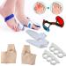 9 PCS Gel Toe Separators Toe Straighteners Bunion Corrector Toe Stretchers Silicone Toe Corrector Toe Spacers for Overlapping Toes Bunions Hammer Toes Crooked Toes Foot Pain Relief