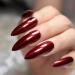 UrtjSDG Extra Long Sharp Stiletto Artificial Nails - Claret Red Lace Press-On Nail Tips for Salon Quality Art & Party Wear - Buy Online on GoSupps.com
