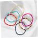 COLLBATH 7pcs Beads Bracelet Friendship Beaded Bracelet Women Bracelets Bracelet Colorful Best Friend Bracelets Kids Girls Gift Bracelet Elastic Rope European and American Miss - Buy Online on GoSupps.com