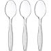 300 PCS Disposable Plastic Utensils 6.1In Plastic Spoons Heavyweight Disposable Clear Spoons Disposable Plastic Cutlery for Dinners Buffets Take-Out Catering Food Services(White) 300 PCS Plastic Spoons - Buy Online on GoSupps.com