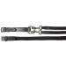 Horze Webbed Draw Reins Black - Quality Training Equipment - Buy Online on GoSupps.com