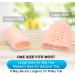 Bukihome Silicone Toe Protectors - 12 PCS Toe Caps for Corns, Blisters, Ingrown Toenails - Pain Relief Sleeves (4 Large + 8 Medium) Pink - Buy Online on GoSupps.com