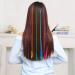 Colorful 7-Piece Children s Synthetic Hair Parts & Hair Accessories | Hair Extensions for Girls & Women - Buy Online on GoSupps.com