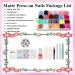 Matte Press-on Nail Art Kit - 576 Pieces, 24 Grids w/ Acrylic False Nails & Accessories - Buy Online on GoSupps.com