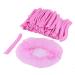 1 Pack (100pcs) Disposable Non Woven Makeup Spa Shower Cover Caps Hairnet Microblading Hair Caps Hot Pink