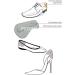 PEDIMEND Anti Slip Suede Leather Heel Grips - Prevent Blisters & Skin Irritation - Reduce Shoe Rubbing - 4 Pairs - Buy Online on GoSupps.com