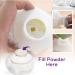 Portable Baby Skin Care Baby Powder Puff with Holder - Pink - Buy Online on GoSupps.com
