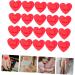 Toddmomy Heart Stickers for Kids 120 Sheets Waterproof Heart Shaped Gauze Care Patches Breathable Red Small Patches for Children - Buy Online on GoSupps.com
