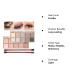 10 Colors Eyeshadow Palette - Matte Nude & Shimmer Shades - High Pigment, Long Lasting, Ultra-Blendable Eye Makeup with 2 Brushes - Buy Online on GoSupps.com