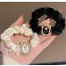 scicent Scrunchies for Women 2 Pieces Soft Hair Ties Fashion Elastic Hair Bands for Girls Plain Satin Hair Bobbles for Daily Wear Soft Ponytail Holders Handmade Hair Accessories - 5011 - Buy Online on GoSupps.com