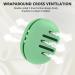 Fauxomor Makeup Sponge Holder | Triple-Side Breathable Silicone Beauty Blender Travel Case | Ultra-Soft Mint Green | Compatible with all Makeup Sponges | 1 Pack (B-mintgr n) - Buy Online on GoSupps.com