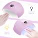 UV Light for Gel Nails - 75W Professional LED Nail Lamp Fast Curing Smart Sensor 3 Timer Settings & LCD Display - X33 - Buy Online on GoSupps.com