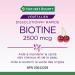 Nature's Bounty Biotin 2500mcg Supplement Helps Maintain Health of Hair and Skin Vegan formula 100 Tablets - Buy Online on GoSupps.com
